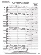 Cover icon of Full Score Play a Simple Melody: Score sheet music for concert band by Irving Berlin, intermediate skill level