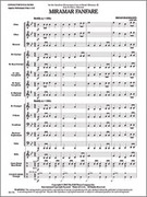 Cover icon of Full Score Miramar Fanfare: Score sheet music for concert band by Brian Balmages, intermediate skill level