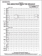 Cover icon of Full Score The Abduction from the Seraglio K. 384: Score sheet music for concert band by Wolfgang Amadeus Mozart and Robert Longfield, intermediate skill level