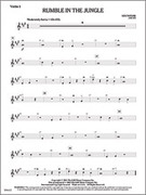 Cover icon of Full Score Rumble in the Jungle: Score sheet music for string orchestra by Les Taylor, intermediate skill level