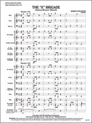 Cover icon of Full Score The X Brigade: Score sheet music for concert band by Robert Longfield, intermediate skill level