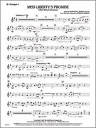 Cover icon of Full Score Miss Liberty's Promise: Score sheet music for concert band by Elliot Del Borgo, intermediate skill level