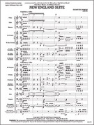 Cover icon of Full Score New England Suite: Score sheet music for concert band by Elliot Del Borgo, intermediate skill level