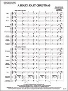 Cover icon of Full Score A Holly Jolly Christmas: Score sheet music for concert band by Johnny Marks, intermediate skill level
