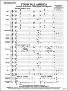 Cover icon of Full Score Stand Tall America: Score sheet music for concert band by Andrew Balent, intermediate skill level