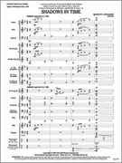 Cover icon of Full Score Shadows in Time: Score sheet music for concert band by Quincy C. Hilliard, intermediate skill level