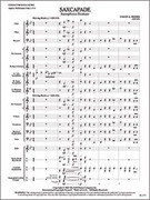 Cover icon of Full Score Saxcapade: Score sheet music for concert band by David A. Myers, intermediate skill level