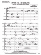 Cover icon of Full Score Fugue No. 5 in D Major: Score sheet music for string orchestra by Johann Sebastian Bach and Robert Longfield, intermediate skill level