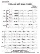 Cover icon of Full Score Angels We Have Heard on High: Score sheet music for string orchestra by Elliot Del Borgo, intermediate skill level