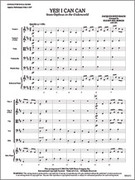 Cover icon of Full Score Yes! I Can Can: Score sheet music for string orchestra by Jacques Offenbach and Elliot Del Borgo, intermediate skill level