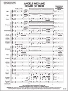 Cover icon of Full Score Angels We Have Heard on High: Score sheet music for concert band by Erik Morales, intermediate skill level