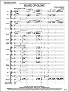 Cover icon of Full Score Blaze of Glory: Score sheet music for concert band by Robert Sheldon, intermediate skill level