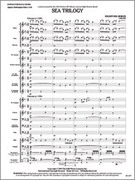 Cover icon of Full Score Sea Trilogy: Score sheet music for concert band by Elliot Del Borgo, intermediate skill level