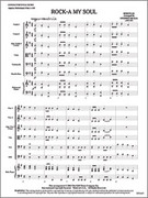 Cover icon of Full Score Rock-a My Soul: Score sheet music for string orchestra by Anonymous and Stephen Bulla, intermediate skill level