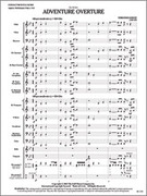 Cover icon of Full Score Adventure Overture: Score sheet music for concert band by Timothy Loest, intermediate skill level