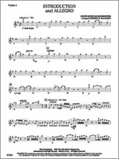 Cover icon of Full Score Introduction and Allegro: Score sheet music for string orchestra by Joseph de Boismortier, intermediate skill level