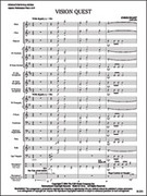 Cover icon of Full Score Vision Quest: Score sheet music for concert band by Chris Sharp, intermediate skill level