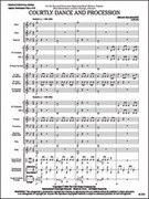 Cover icon of Full Score Courtly Dance and Procession: Score sheet music for concert band by Brian Balmages, intermediate skill level