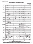 Cover icon of Full Score Windermere Overture: Score sheet music for concert band by Chris Sharp, intermediate skill level