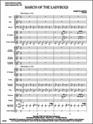 Cover icon of Full Score March of the Ladybugs: Score sheet music for concert band by Barry E. Kopetz, intermediate skill level