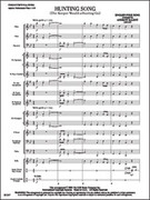 Cover icon of Full Score Hunting Song: Score sheet music for concert band by Andrew Balent, intermediate skill level