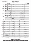 Cover icon of Full Score High Strung: Score sheet music for string orchestra by David Shaffer, intermediate skill level
