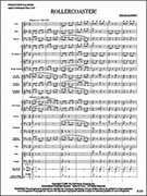 Cover icon of Full Score Rollercoaster!: Score sheet music for concert band by Jim Mahaffey, intermediate skill level
