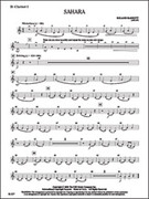 Cover icon of Full Score Sahara: Score sheet music for concert band by Roland Barrett, intermediate skill level