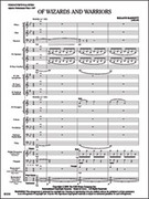 Cover icon of Full Score Of Wizards and Warriors: Score sheet music for concert band by Roland Barrett, intermediate skill level