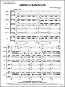 Cover icon of Full Score American Landscape: Score sheet music for string orchestra by Soon Hee Newbold, intermediate skill level