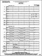 Cover icon of Full Score Aztec: Score sheet music for concert band by Erik Morales, intermediate skill level