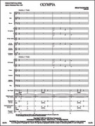 Cover icon of Full Score Olympia: Score sheet music for concert band by Brian Balmages, intermediate skill level