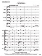 Cover icon of Full Score Creatures: Score sheet music for string orchestra by Brian Balmages, intermediate skill level