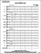 Cover icon of Full Score December Sky: Score sheet music for concert band by Erik Morales, intermediate skill level