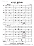 Cover icon of Full Score The All-American: Score sheet music for concert band by Chris Sharp, intermediate skill level