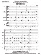 Cover icon of Full Score Spartacus: Score sheet music for string orchestra by Brian Balmages, intermediate skill level