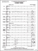 Cover icon of Full Score Comet Ride: Score sheet music for concert band by Brian Balmages, intermediate skill level