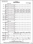 Cover icon of Full Score Sentinels: Score sheet music for concert band by Roland Barrett, intermediate skill level