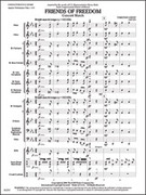 Cover icon of Full Score Friends of Freedom: Score sheet music for concert band by Timothy Loest, intermediate skill level