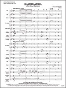 Cover icon of Full Score Kamehameha: Score sheet music for concert band by William Owens, intermediate skill level