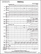 Cover icon of Full Score Firefall: Score sheet music for concert band by Roland Barrett, intermediate skill level
