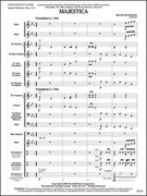 Cover icon of Full Score Majestica: Score sheet music for concert band by Brian Balmages, intermediate skill level