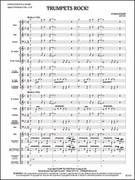 Cover icon of Full Score Trumpets Rock!: Score sheet music for concert band by Chris Sharp, intermediate skill level