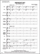 Cover icon of Full Score Midnight Sky: Score sheet music for concert band by Brian Balmages, intermediate skill level