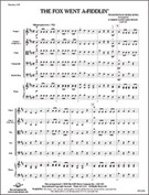 Cover icon of Full Score The Fox Went A-Fiddlin': Score sheet music for string orchestra by Carrie Lane Gruselle, intermediate skill level