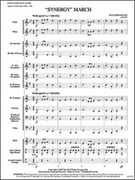 Cover icon of Full Score Synergy March: Score sheet music for concert band by William Owens, intermediate skill level
