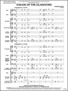 Cover icon of Full Score Parade of the Gladiators: Score sheet music for concert band by William Owens, intermediate skill level