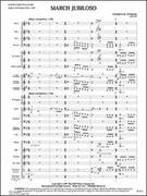 Cover icon of Full Score March Jubiloso: Score sheet music for concert band by Darren W. Jenkins, intermediate skill level