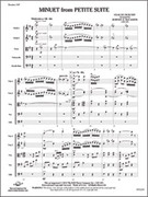 Cover icon of Full Score Minuet from Petite Suite: Score sheet music for string orchestra by Anonymous, intermediate skill level