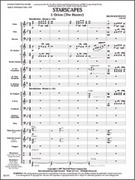 Cover icon of Full Score Starscapes: Score sheet music for concert band by Brian Balmages, intermediate skill level